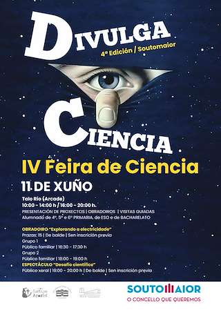 Fechas, información, programa, cartel, imágenes, mapa y ubicación de IV Feira de Ciencia  en  Soutomaior