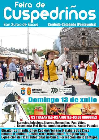 Fechas, información, programa, cartel, imágenes, mapa y ubicación de Feira de Cuspedriños  en  Cerdedo-Cotobade