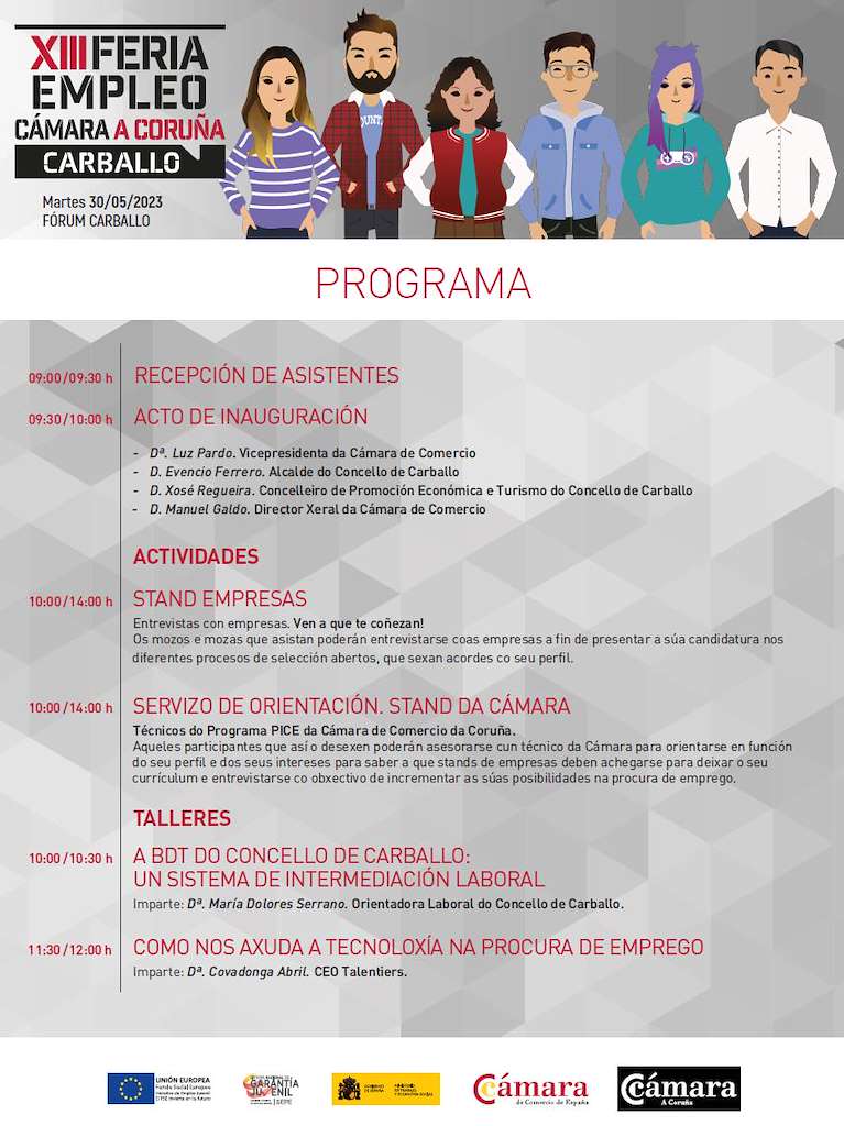 XIII Feira de Empleo en Carballo