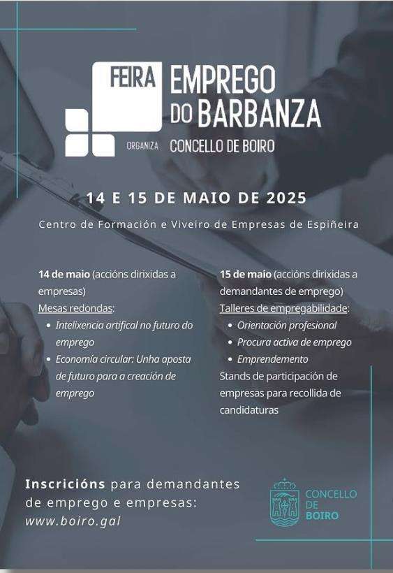 Feira de Emprego do Barbanza (2025) en Boiro