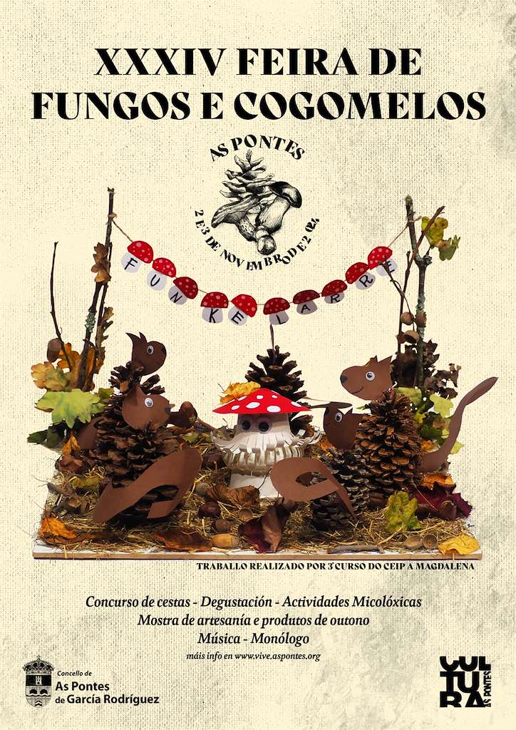 XXXII Feira de Fungos e Cogomelos en As Pontes de García Rodríguez