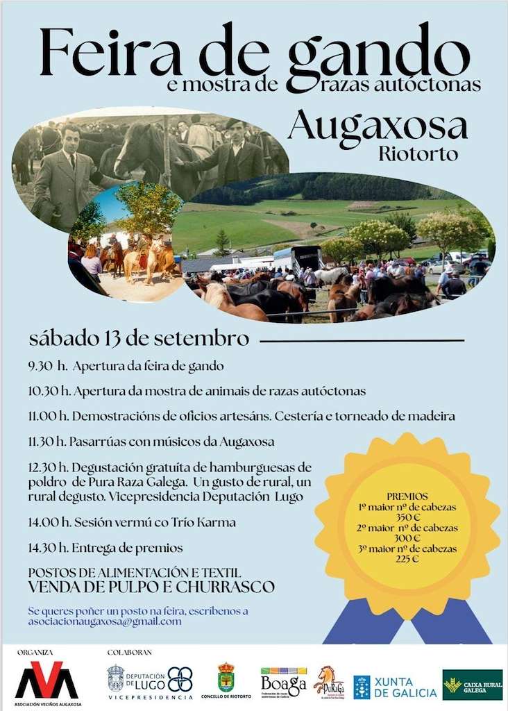 Feira de Gando de Augaxosa  en Riotorto