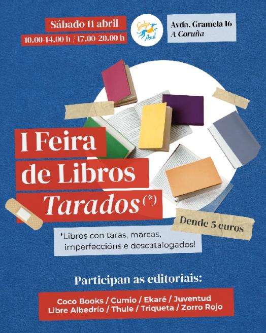 Feira de Libros Tarados  en A Coruña