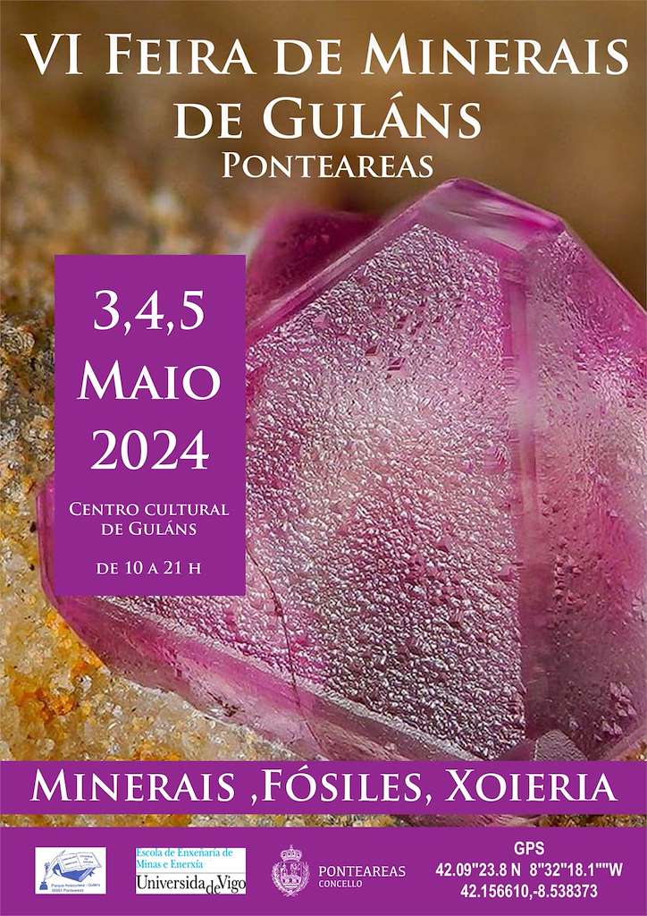 V Feira de Minerais de Guláns en Ponteareas