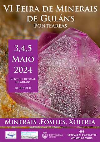 Fechas, información, programa, cartel, imágenes, mapa y ubicación de VI Feira de Minerais de Guláns  en  Ponteareas