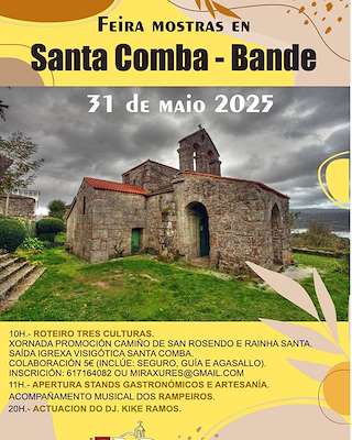 Fechas, información, programa, cartel, imágenes, mapa y ubicación de Feira de Mostras de Santa Comba  en  Bande