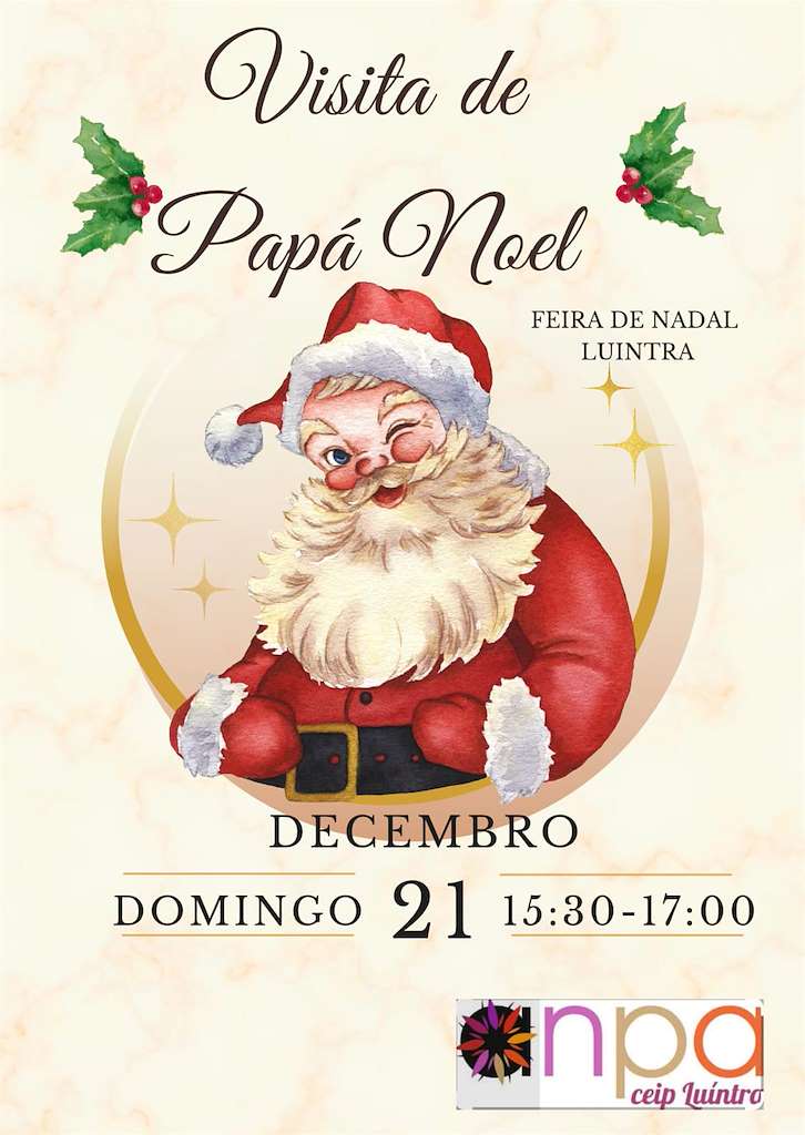 Feria de Navidad de Luíntra en Nogueira de Ramuín