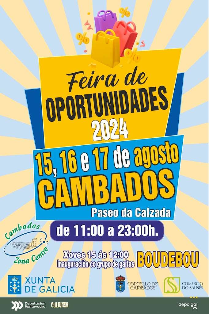 Feira de Oportunidades en Cambados