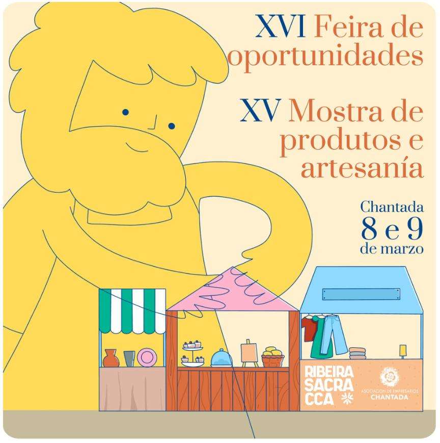 XVI Feira de Oportunidades e XV Mostra de Produtos e Artesanía  en Chantada