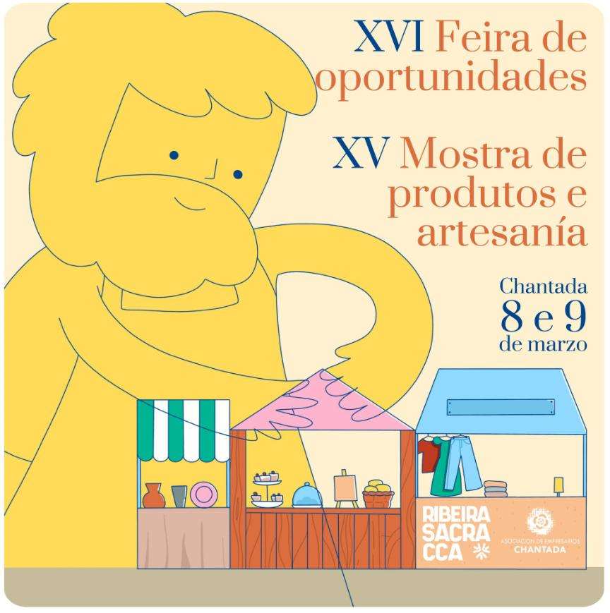 XV Feira de Oportunidades e XIV Mostra de Produtos e Artesanía  en Chantada