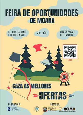 Fechas, información, programa, cartel, imágenes, mapa y ubicación de Feira de Oportunidades   en  Moaña