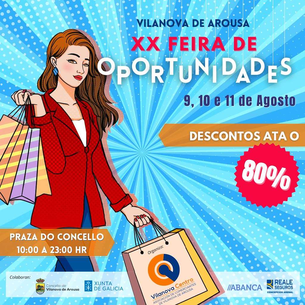 XIX Feira de Oportunidades en Vilanova de Arousa