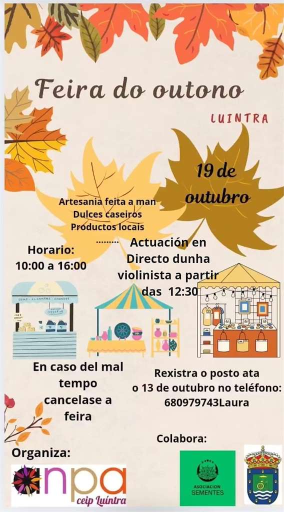 Feira de Outono de Luintra (2025) en Nogueira de Ramuín