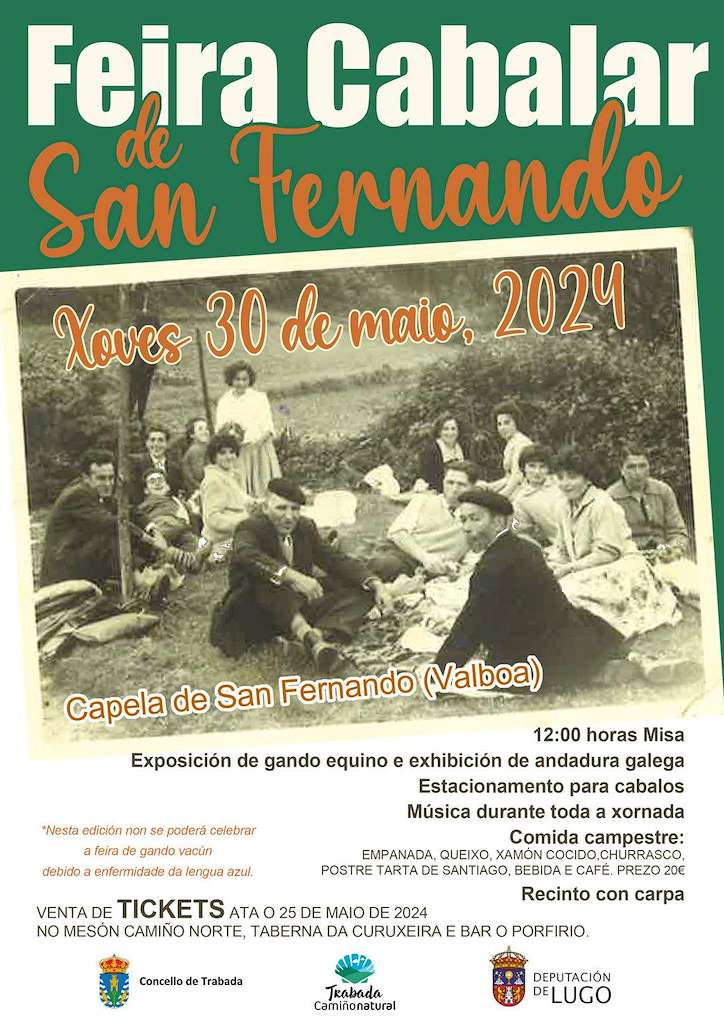 Feira de San Fernando  en Trabada