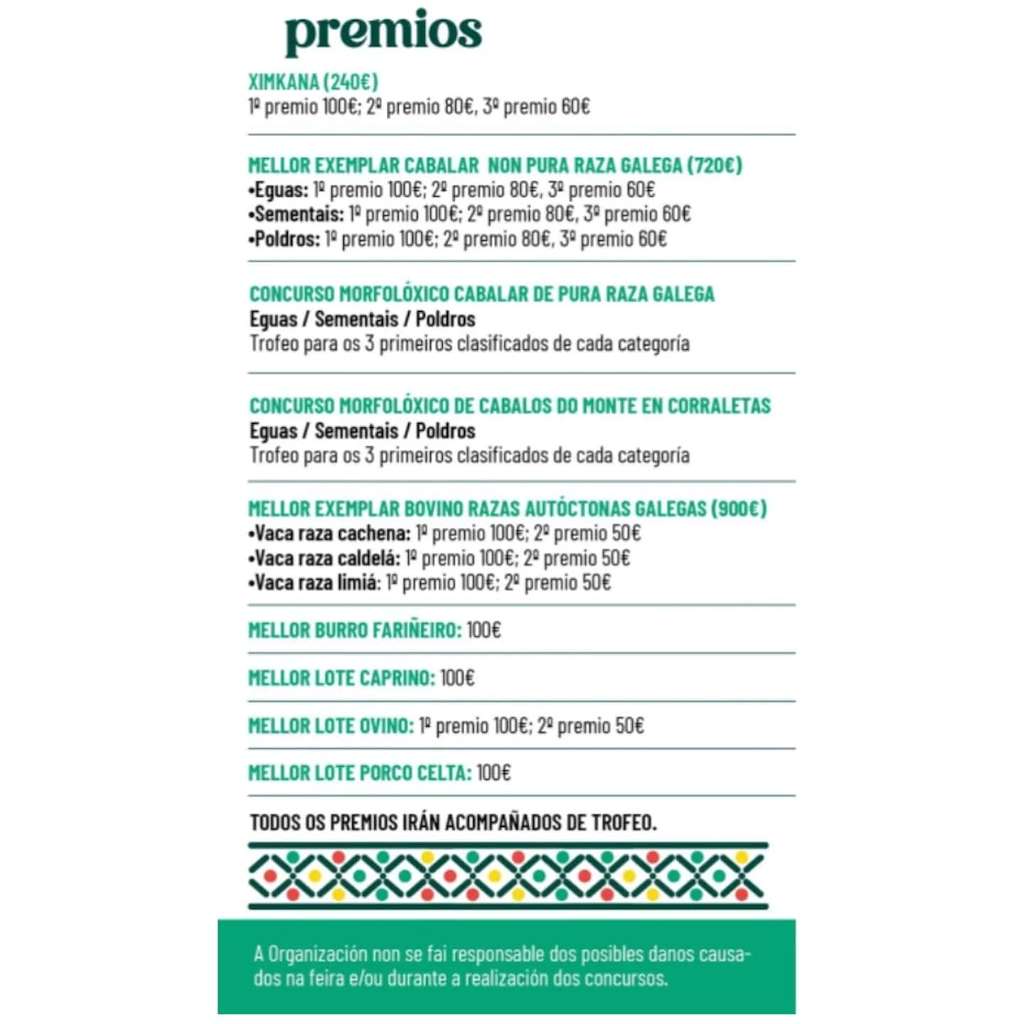 Feira de San Rosendo de San Miguel de Reinante en Barreiros