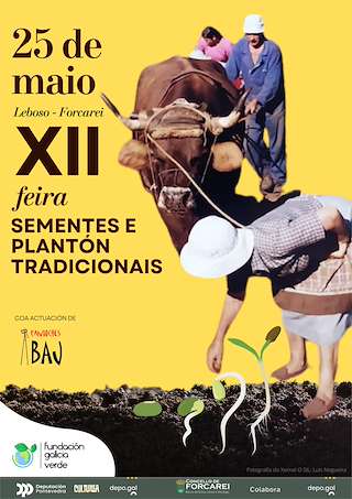 Fechas, información, programa, cartel, imágenes, mapa y ubicación de XII Feira de Sementes e Plantón Tradicionais  en  Forcarei