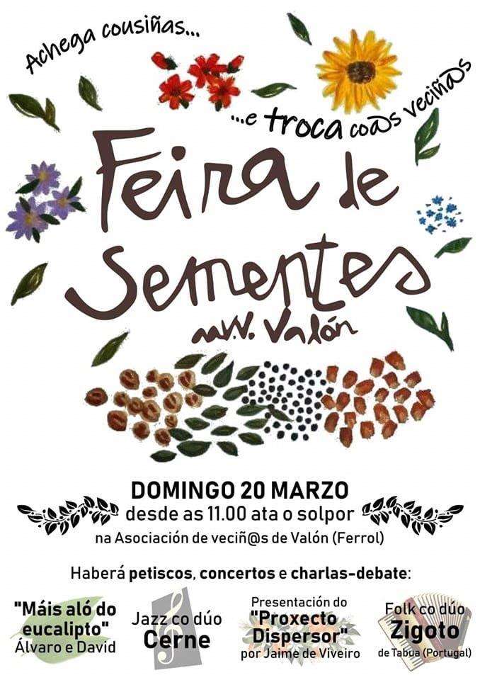 Feira de Sementes en Ferrol
