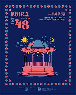 Fechas, información, programa, cartel, imágenes, mapa y ubicación de Feira do 48  en  Lugo
