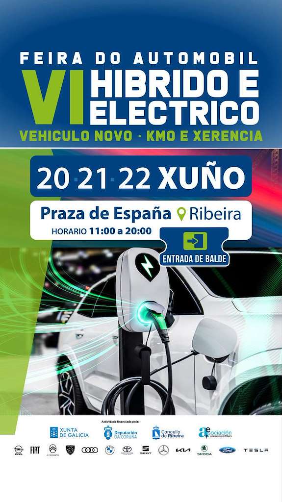 IV Feira do Automóbil Híbrido & Eléctrico en Ribeira