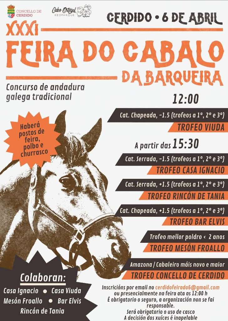 XXX Feira do Cabalo de A Barqueira (2024) en Cerdido