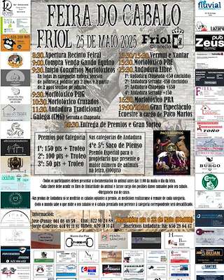 Fechas, información, programa, cartel, imágenes, mapa y ubicación de Feira do Cabalo  en  Friol
