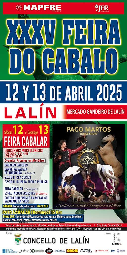 XXXV Feira do Cabalo (2025) en Lalín