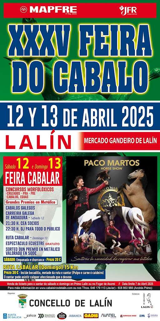 XXXIV Feira do Cabalo (2024) en Lalín