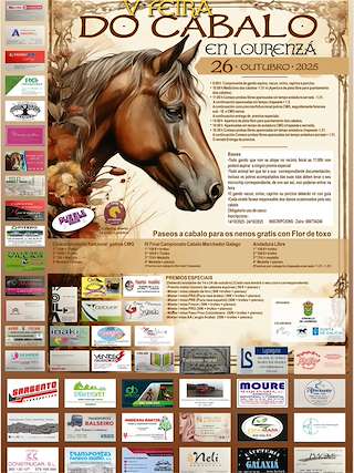 Fechas, información, programa, cartel, imágenes, mapa y ubicación de V Feira do Cabalo (2025)  en  Lourenzá