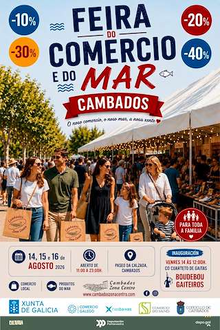 Fechas, información, programa, cartel, imágenes, mapa y ubicación de Feira do Comercio e do Mar (2026) en Cambados