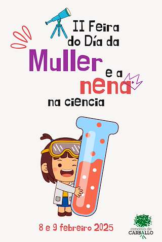 Fechas, información, programa, cartel, imágenes, mapa y ubicación de II Feira do Día da Muller e da Nena na Ciencia   en  Carballo