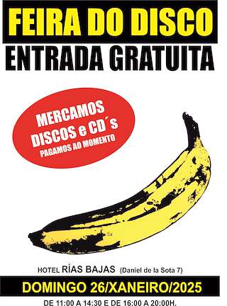 Fechas, información, programa, cartel, imágenes, mapa y ubicación de Feira do Disco  en  Pontevedra