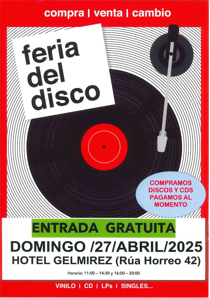 Feira do Disco (2025) en Santiago de Compostela
