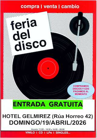 Fechas, información, programa, cartel, imágenes, mapa y ubicación de Feira do Disco (2026) en Santiago de Compostela