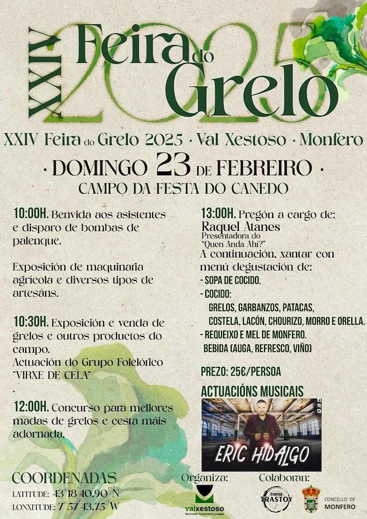 XXIII Feira do Grelo de Xestoso en Monfero