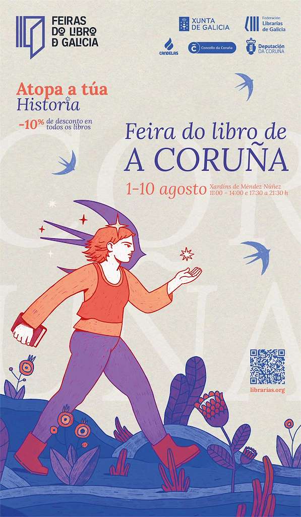 Feira do libro en A Coruña