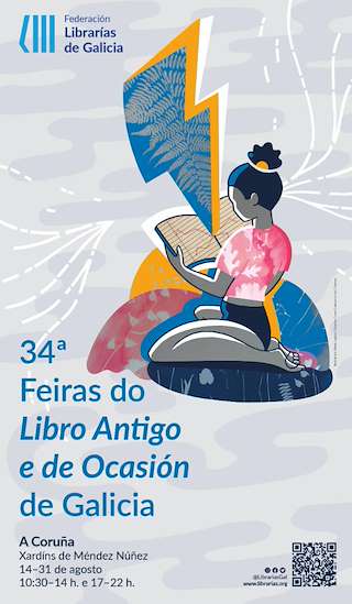 Fechas, información, programa, cartel, imágenes, mapa y ubicación de XXXIV Feira do Libro Antigo e de Ocasión  en  A Coruña