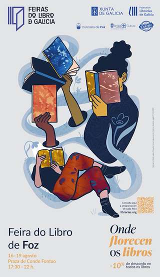 Fechas, información, programa, cartel, imágenes, mapa y ubicación de Feira do Libro  en  Foz
