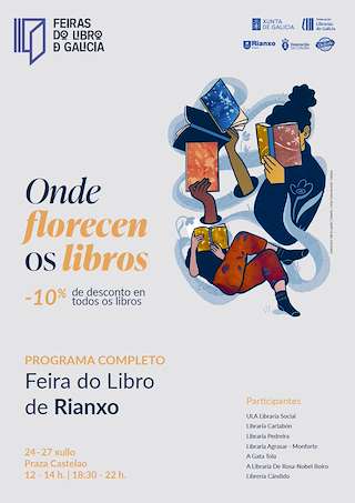 Fechas, información, programa, cartel, imágenes, mapa y ubicación de Feira do Libro  en  Rianxo