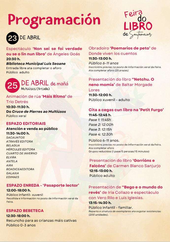 Feira do Libro (2026) en Soutomaior