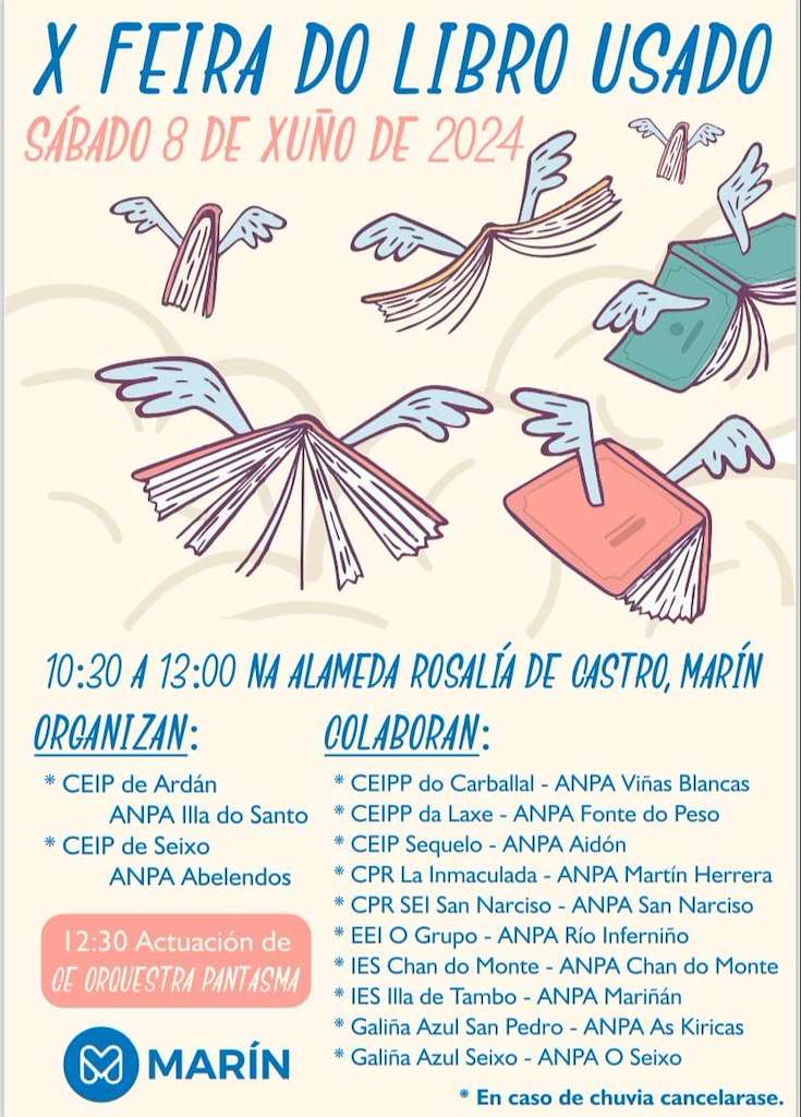 IX Feira do Libro Usado en Marín