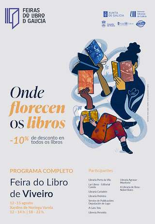 Fechas, información, programa, cartel, imágenes, mapa y ubicación de Feira do Libro  en  Viveiro