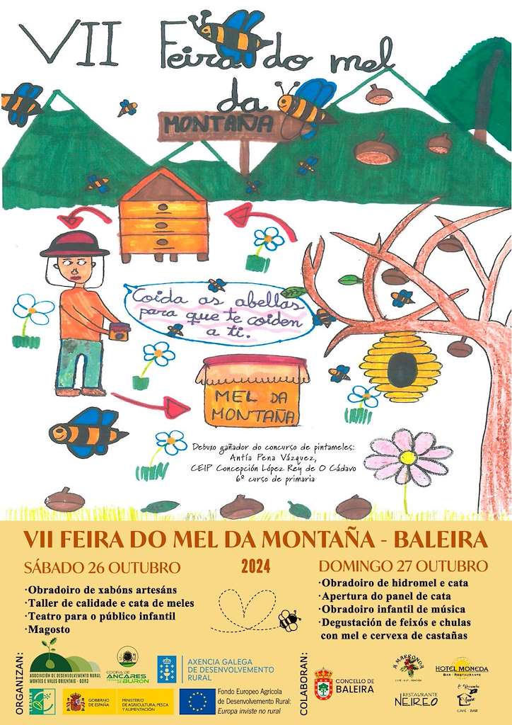 VII Feira do Mel da Montaña en Baleira