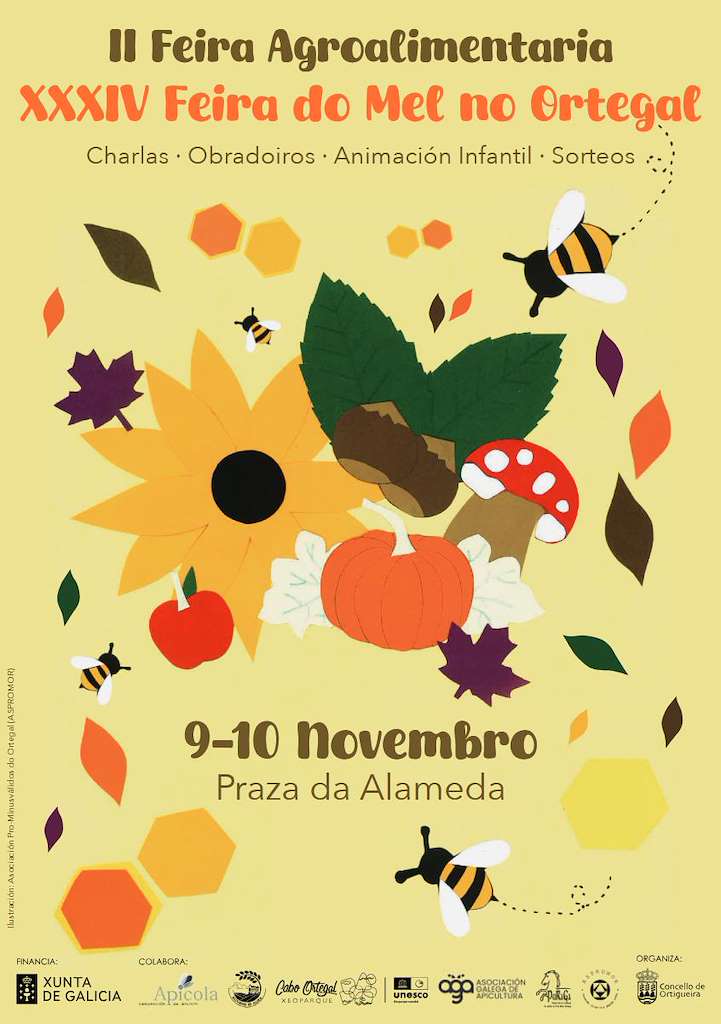 XXXIV Feira do Mel e II Feira Agroalimentaria en Ortigueira