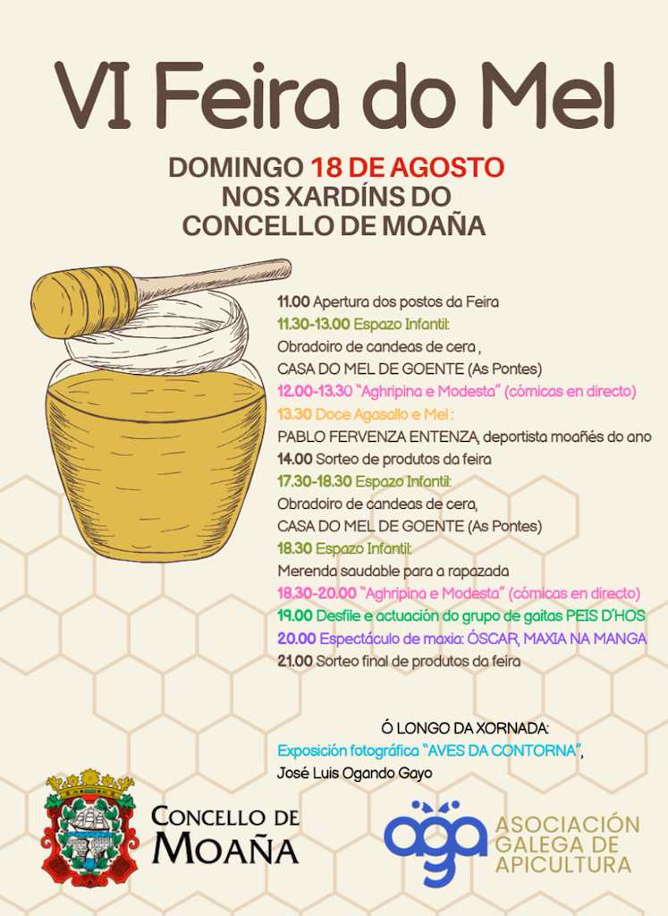 VI Feira do Mel en Moaña