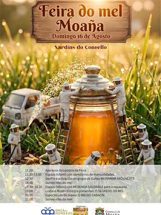 Fechas, información, programa, cartel, imágenes, mapa y ubicación de VIII Feira do Mel (2026) en Moaña