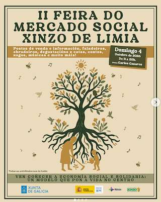 Fechas, información, programa, cartel, imágenes, mapa y ubicación de II Feira do Mercado Social  (2026)  en  Xinzo de Limia