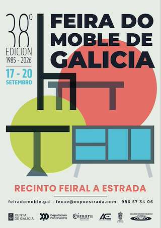 Fechas, información, programa, cartel, imágenes, mapa y ubicación de XXXVIII Feira do Moble de Galicia (2026) en A Estrada
