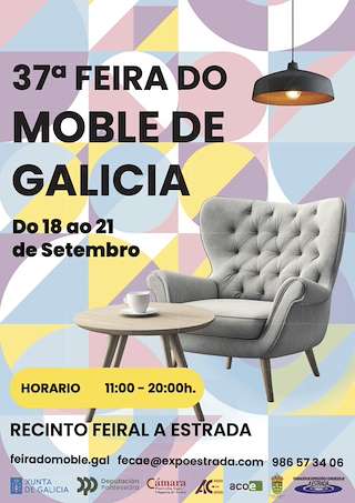 Fechas, información, programa, cartel, imágenes, mapa y ubicación de XXXVII Feira do Moble de Galicia  en  A Estrada