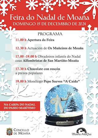 Fechas, información, programa, cartel, imágenes, mapa y ubicación de Feira do Nadal   en  Moaña