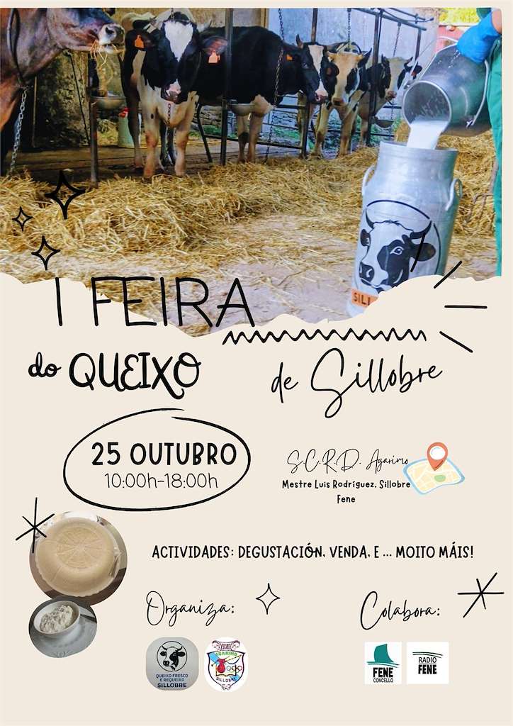 I Feira do Queixo de Sillobre en Fene